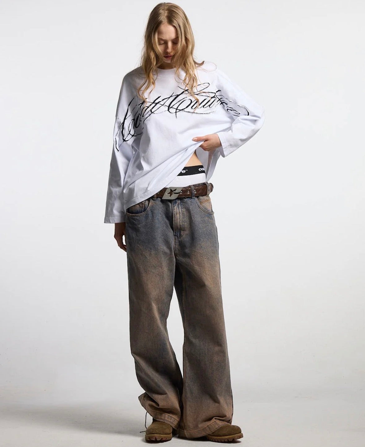 Script Long Sleeve