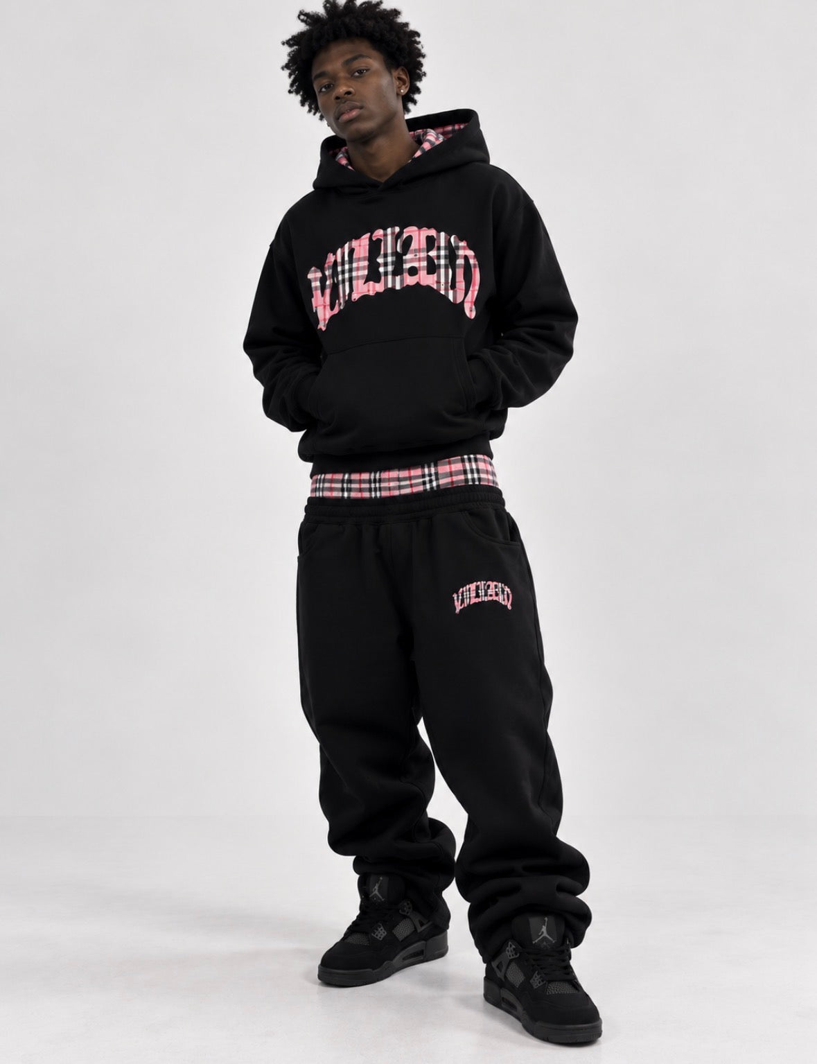 Pink Villain set