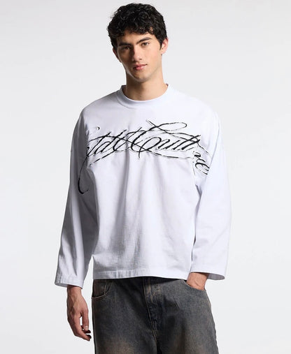 Script Long Sleeve