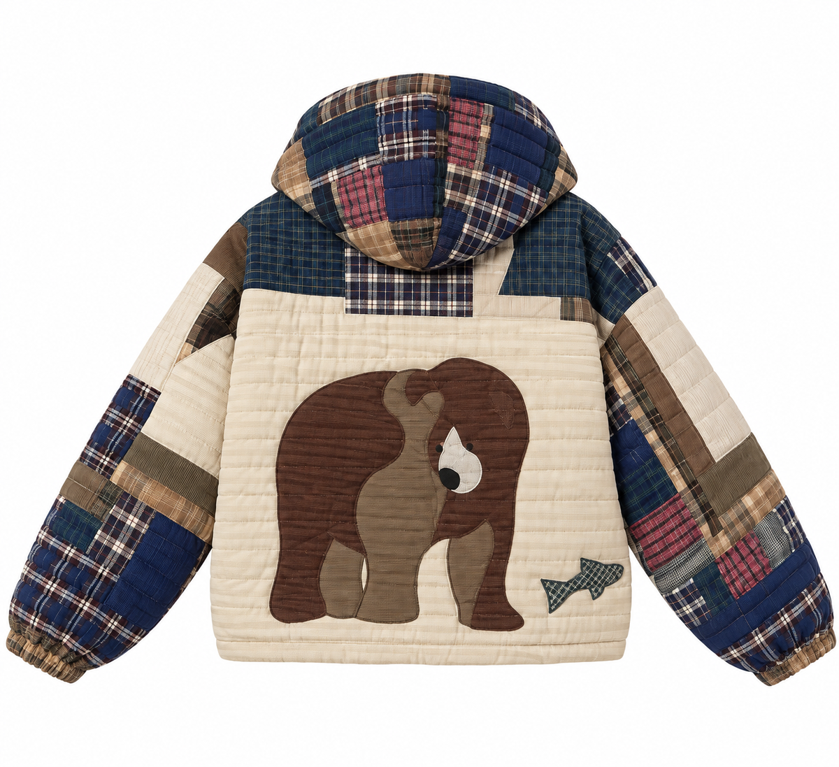 Riverbend Trout Patchwork Hoodies