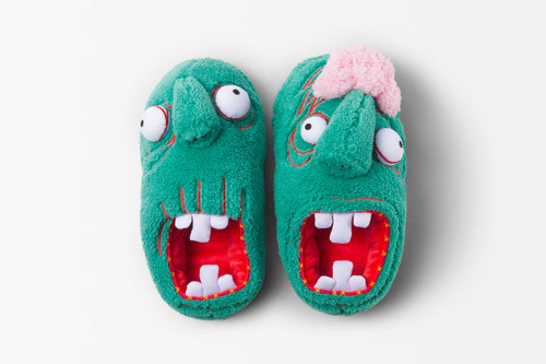 Toxic Zombie Slippers